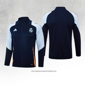 Giacca Real Madrid 2024 Blu Scuro -25