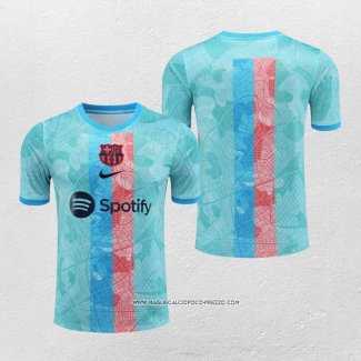 Maglia Allenamento Barcellona 2023-24 Blu