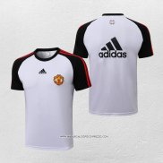 Maglia Allenamento Manchester United 2021-2022 Bianco