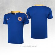 Maglia Allenamento Paesi Bassi Blu 24-25