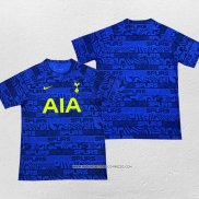 Maglia Allenamento Tottenham Hotspur 2022 Blu Scuro