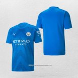 Maglia Manchester City Portiere 22-23 Blu