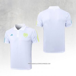 Maglia Polo Arsenal 23-24 Bianco