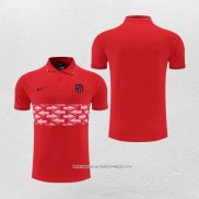 Maglia Polo Atletico Madrid 22-23 Rosso