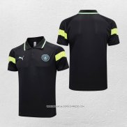 Maglia Polo Manchester City 23-24 Nero