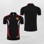 Maglia Polo Manchester United 2022-23 Nero