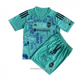 Maglia Seattle Sounders One Planet 2023 Bambino