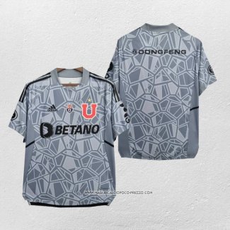 Maglia Universidad de Cile Portiere 2022 Grigio Thailandia