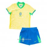 Prima Maglia Brasile 2024 Bambino