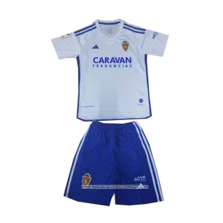 Prima Maglia Real Zaragoza 23-24 Bambino