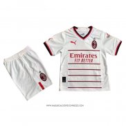 Seconda Maglia Milan 22-23 Bambino