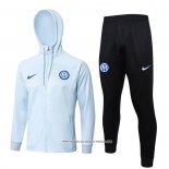 Tuta con Cappuccio Inter 23-24 Blu