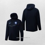 Giacca con Cappuccio Chelsea 22-23 Blu