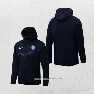 Giacca con Cappuccio Chelsea 22-23 Blu