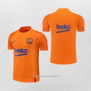 Maglia Allenamento Barcellona 22-23 Arancione