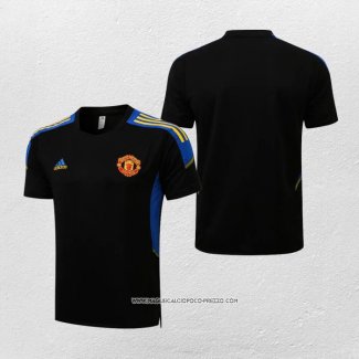 Maglia Allenamento Manchester United 2021-22 Nero