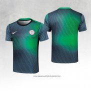 Maglia Allenamento Nigeria Verde 24-25 Grigio