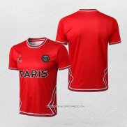 Maglia Allenamento Paris Saint-Germain Jordan 22-23 Rosso