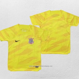 Maglia Corinthians Portiere 2023 Giallo Thailandia