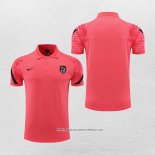 Maglia Polo Atletico Madrid 22-23 Rosa