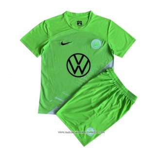 Prima Maglia VfL Wolfsburg 23-24 Bambino