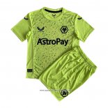 Seconda Maglia Wolves Portiere 23-24 Bambino