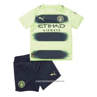 Terza Maglia Manchester City 22-23 Bambino