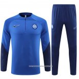 Tuta da Track Felpa Inter 2022-23 Blu