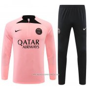 Tuta da Track Felpa Paris Saint-Germain 2022-23 Rosa