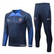 Tuta da Track Felpa Paris Saint-Germain 22-23 Blu