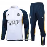 Tuta da Track Felpa Real Madrid 2023-24 Bianco