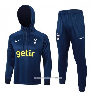 Tuta da Track Felpa Tottenham Hotspur 2023-24 Bambino Blu