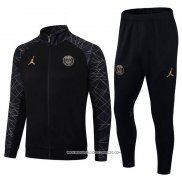 Tuta da Track Giacca Paris Saint-Germain Jordan 2023-24 Nero