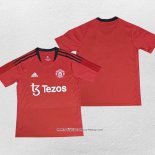 Maglia Allenamento Manchester United 2022 Rosso