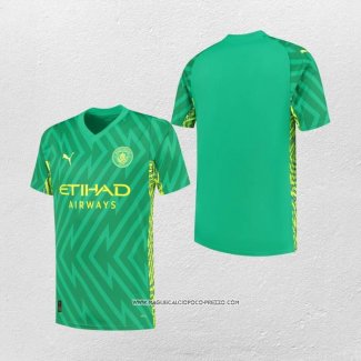 Maglia Manchester City Portiere 23-24 Verde