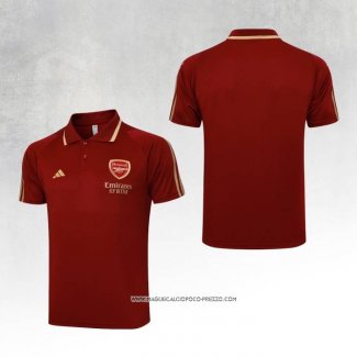 Maglia Polo Arsenal 23-24 Rosso