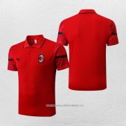 Maglia Polo Milan 2022-23 Rosso