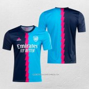 Maglia Prematch Arsenal 2023 Blu