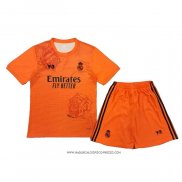 Maglia Real Madrid Y-3 2024 Bambino Arancione