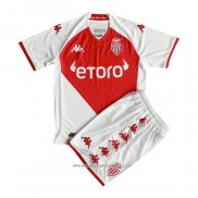 Prima Maglia AS Monaco 22-23 Bambino