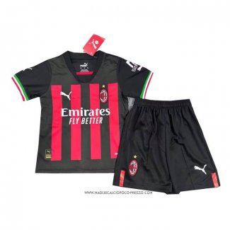 Prima Maglia Milan 22-23 Bambino