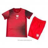 Seconda Maglia Polonia 2024 Bambino