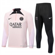 Tuta da Track Felpa Paris Saint-Germain 22-23 Rosa