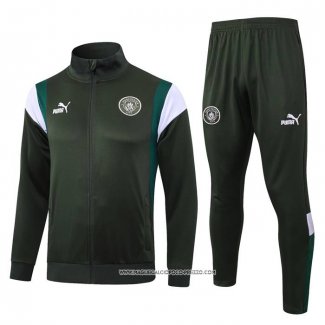 Tuta da Track Giacca Manchester City 23-24 Verde