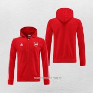 Giacca con Cappuccio Arsenal 22-23 Rosso