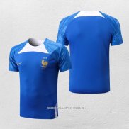 Maglia Allenamento Francia 22-23 Blu