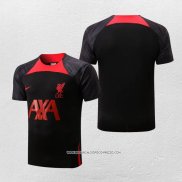 Maglia Allenamento Liverpool 2022-23 Nero