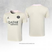 Maglia Allenamento Paris Saint-Germain Jordan Giallo 24-25