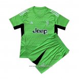 Maglia Juventus Portiere 23-24 Bambino Verde