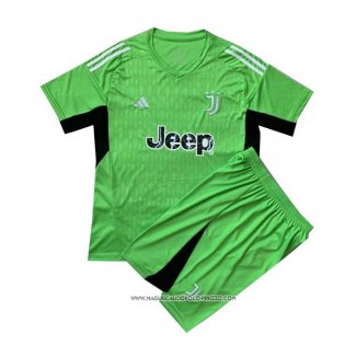 Maglia Juventus Portiere 23-24 Bambino Verde